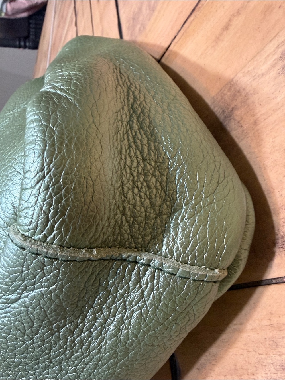 Portland Leather Beetle Madison Shoulder Bag Metallic - Picture 4 of 7